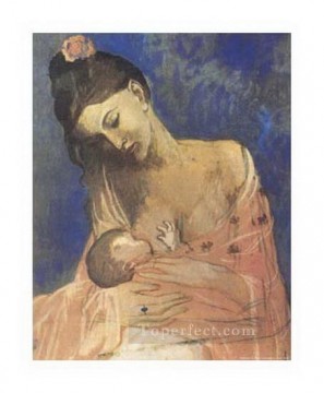 Maternidad 1905 cubismo Pablo Picasso Pinturas al óleo